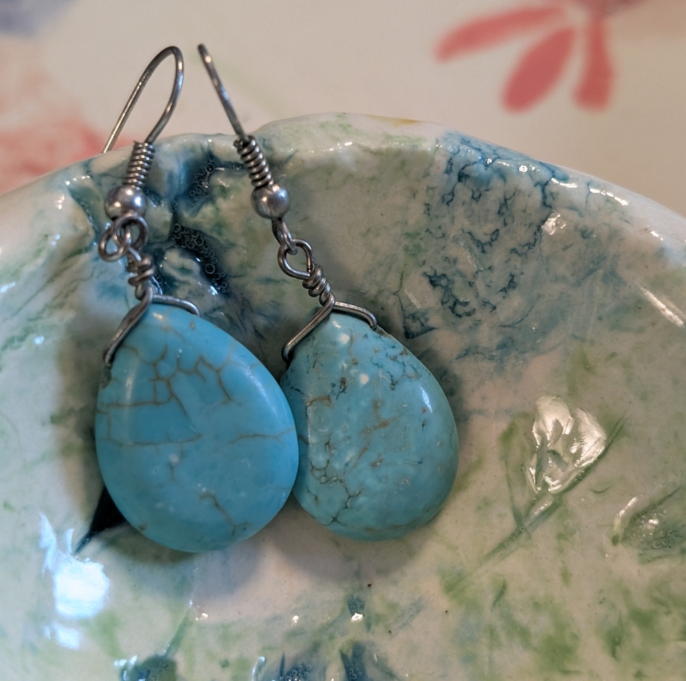 Turquoise Drop Earrings